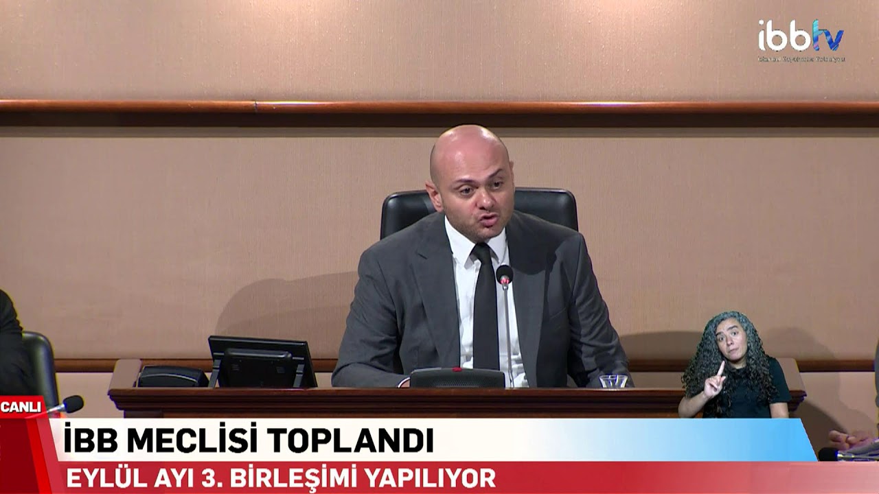 İBB MECLİSİ EYLÜL AYI TOPLANTISI 3. OTURUMU