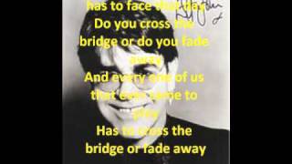 The Bridge Lyrics Elton John