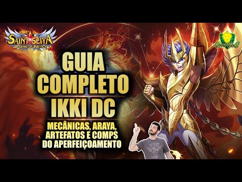 REVIEW COMPLETA do IKKI DIVINO! TUDO sobre o FENIX DC! Saint Seiya Lendas da Justiça