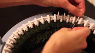 Hvordan strikke barnevotter / How to knit mittens - Prym Maxi knitting mill