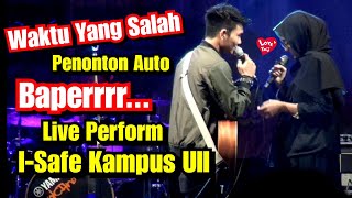 Download lagu Waktu Yang Salah - Fiersa Besari Cover Live Tri Suaka ft Hilda di I- Safe Kampus UII mp3