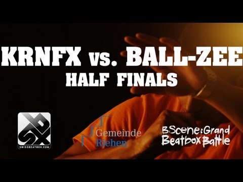 Grand Beatbox Battle 2012 - krNfx vs. Ball-Zee - Half Finals