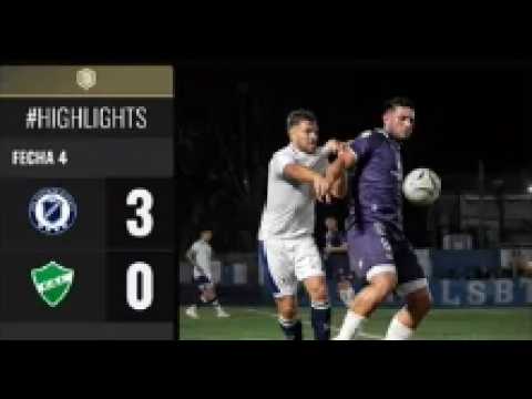 San Martin (B) 3-0 Ituzaingó. Fecha 4. Primera B Metropolitana