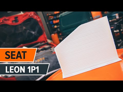 Wie SEAT LEON 1P1 Innenraumfilter wechseln [AUTODOC TUTORIAL]