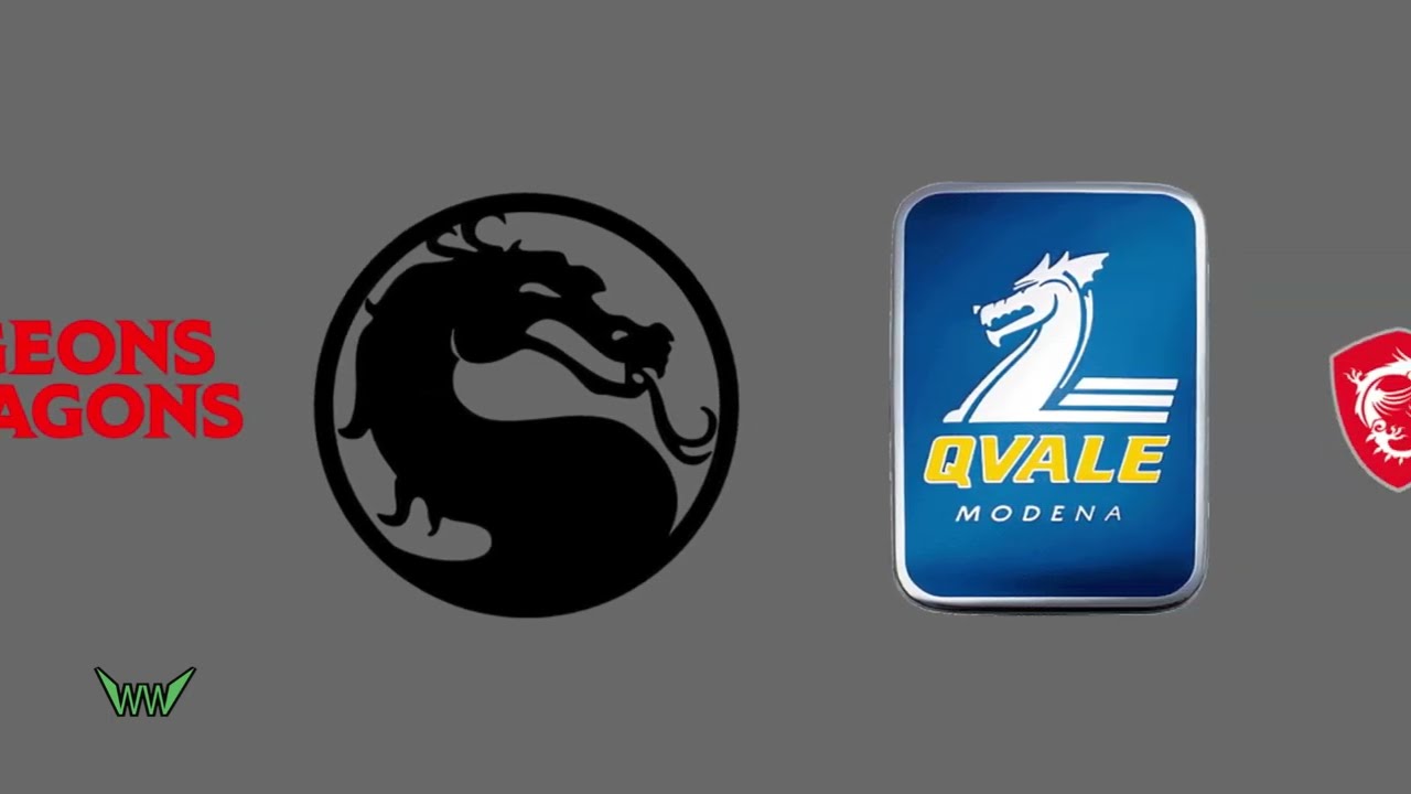 Most Famous Logos with Dragon🐉