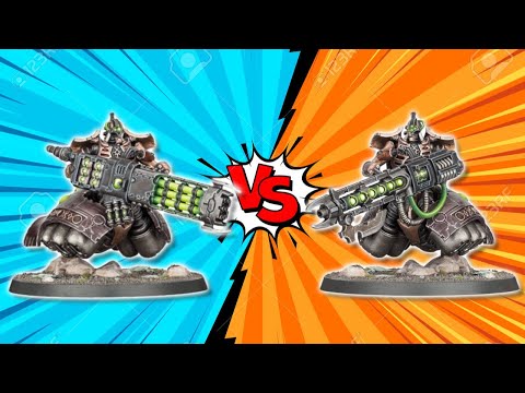 What IS The Best Weapon For Lokhust Heavy Destroyers? Exterminators or Destructors?