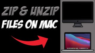 How To Zip And Unzip Files on MacOS 🔥| Unzip Files on your MacBook!