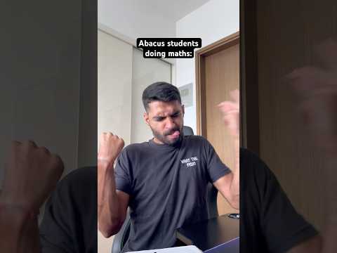 Other Students Doing Maths vs Abacus Students Doing Maths 😂 #shorts