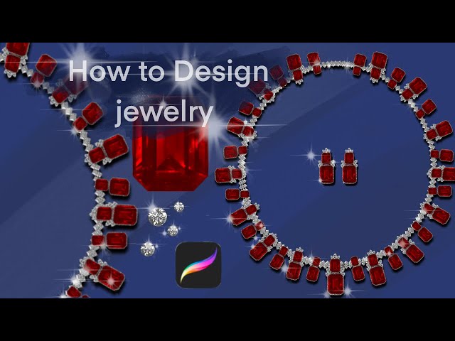 فرش تصميم المجوهرات procreat brush