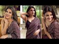Nidhi Agarwal Beautiful Gorgeous New Saree Looks Nidhi Agarwal Latest Video Tupaki