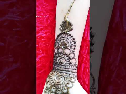 new mehandi design simple mehandi  design #beautifulandlatest #trendingshorts #2025shorts ..