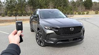 2026 Mazda CX 50 Hybrid Premium Plus: Start Up, Test Drive, Walkaround, POV and Review