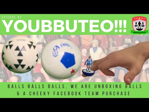 immagine di anteprima del video: Balls Balls Balls Unboxing Subbuteo Balls, Plus a cheeky team...