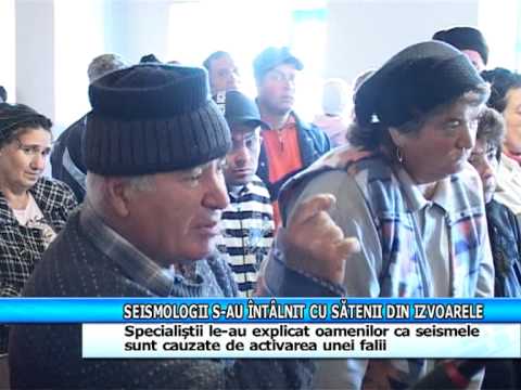 SEISMOLOGII S-AU INTALNIT CU SATENII DIN IZVOARELE