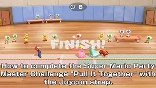 Super Mario Party: Joycon button Mashing: Master Challenge Help: Pull It Together