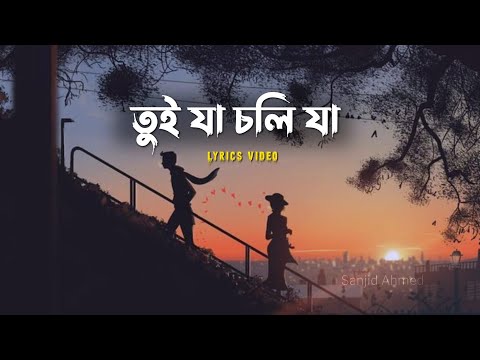 Tui Ja Choli Ja -(তুই যা চলি যা) - [ music video] Lofi & Lyrics