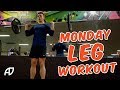 MONDAY - LEG WORKOUT | AESTHETIC BODYBUILDING