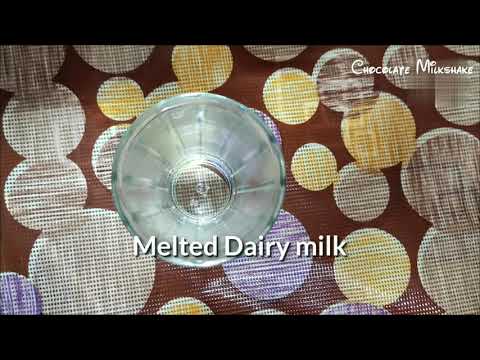 Chocolate Milkshake Recipe I Chocolate Milkshake