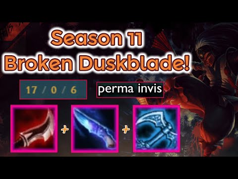 SEASON 11 Shaco DUSKBLADE♥!!!! [League of Legends] Full Gameplay on PBE Server - Infernal Shaco
