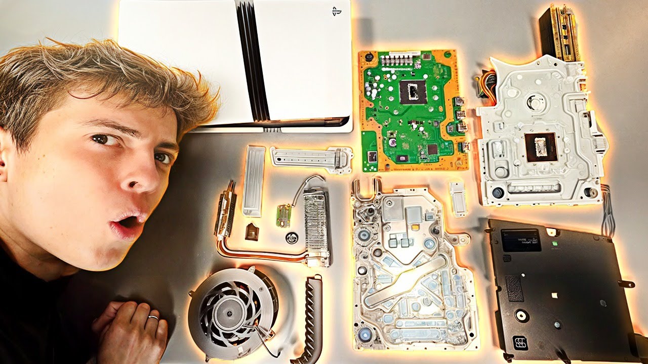 Desmontei o PS5 PRO  |  TEARDOWN COMPLETO