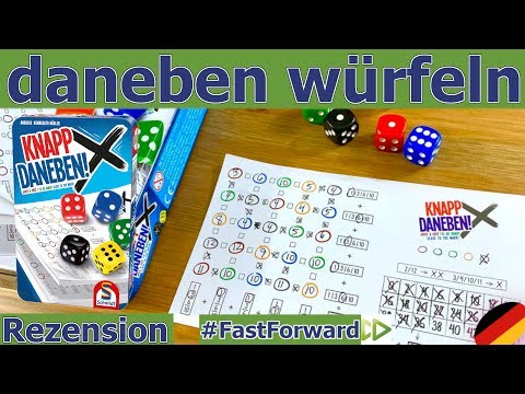 Knapp daneben! - bunte Würfel - #FastForward (FF033)