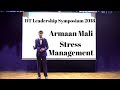 Armaan Mali - Stress Management