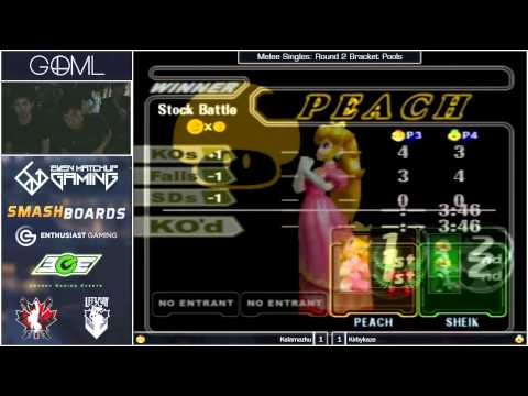 Melee @ GOML: Kirbykaze vs. Kalamazhu