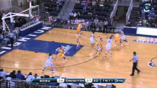 Creighton Women's Basketball vs. South Dakota State HIghlights (11-12-13)