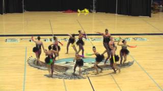 preview picture of video 'The Dance Factory 2013 Level 4/5 ITR Jazz - Be Calm (Utah Valley Dance Compeition)'