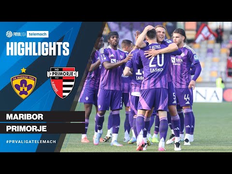 Maribor 3-1 Primorje | 34. krog 2024/25 #PrvaLigaTelemach