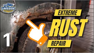 Extreme Rust Hole Repair w/ Homemade Patch Panel - Part 1