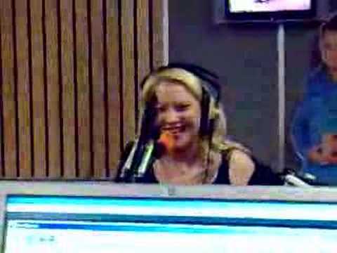 Vivien Searcy bij Radio Noord