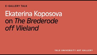 Ekaterina Koposova on The Brederode off Vlieland