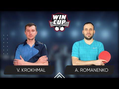 13:00 Vitalii Krokhmal - Andrii Romanenko West 3 WIN CUP 29.08.2024 | Table Tennis WINCUP