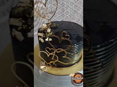 #Ruchira'screation #chocolatecaramelcake #homebaker #cakereel #pune