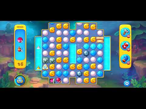 Fishdom level 10355 no boosters フィッシュダム ノーマル