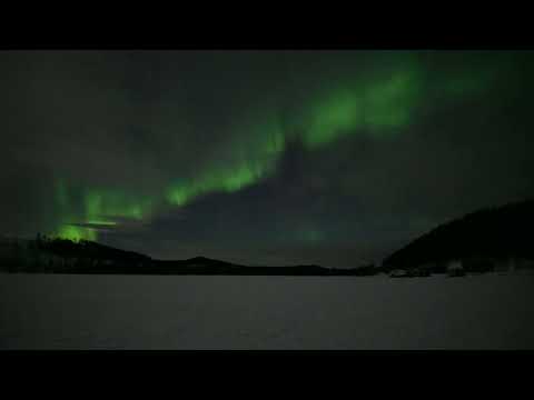Northern Light over Sweden.  February '23 Nr 12 .  Real-time video