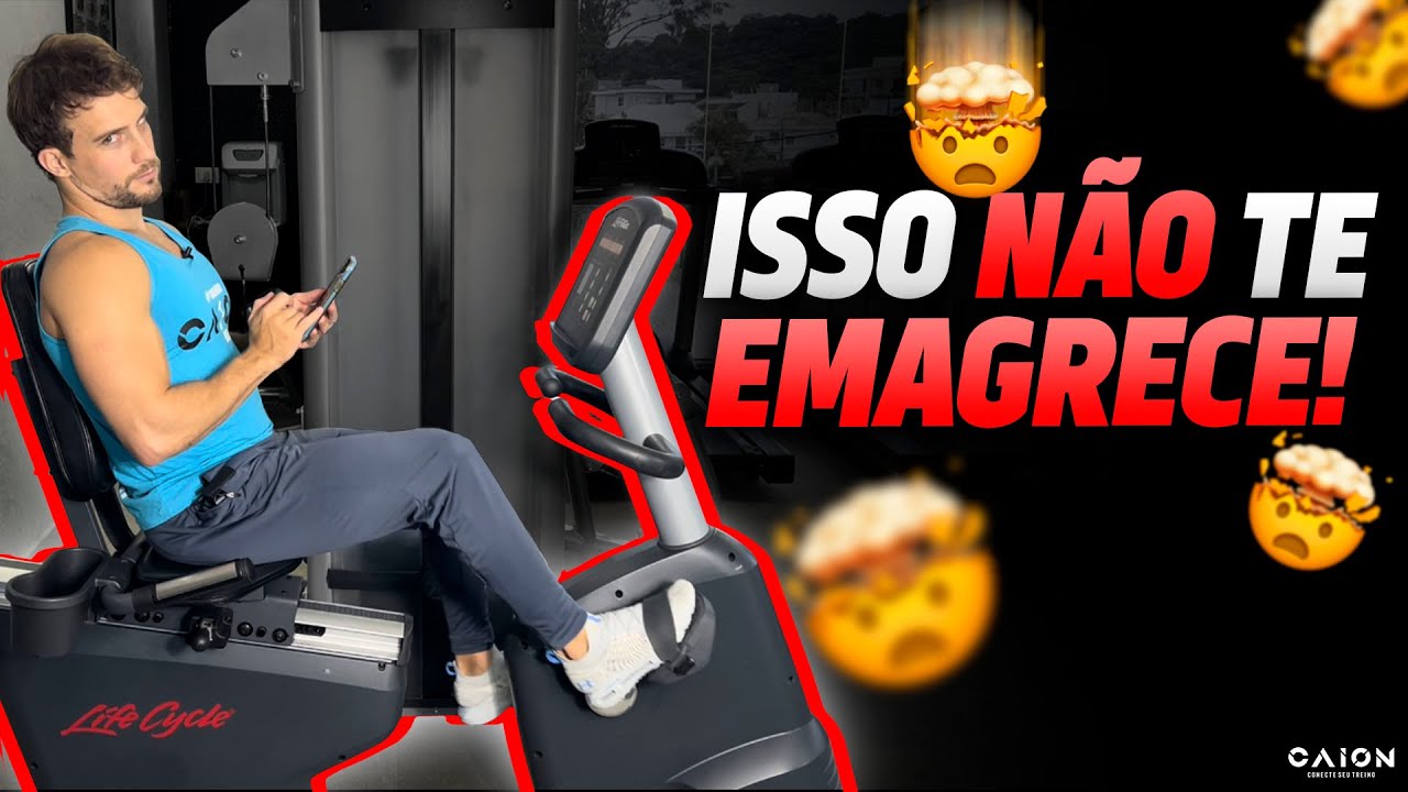 Bicicleta horizontal emagrece | A melhor forma de emagrecer na academia