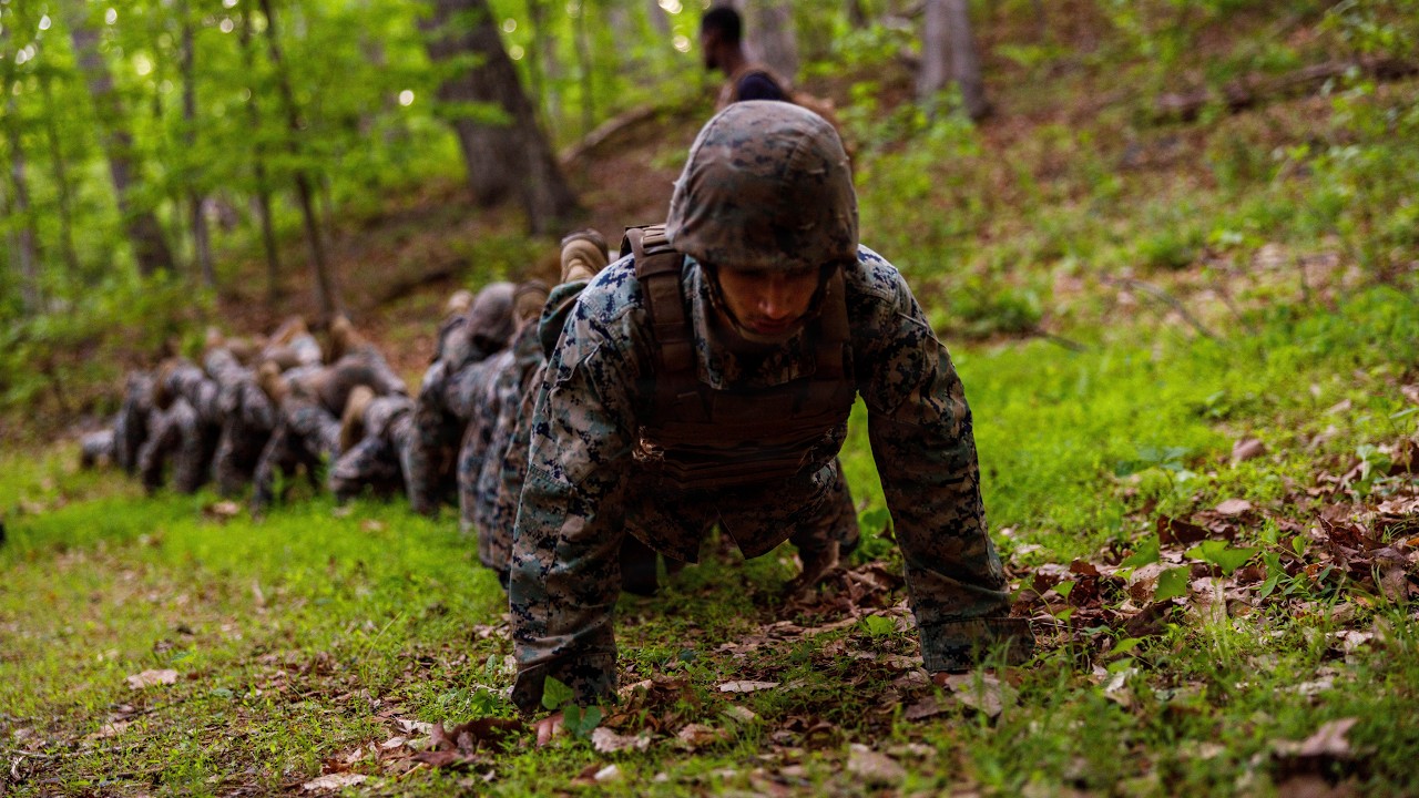 The Training to become an United States Marine Martial Arts Instructor