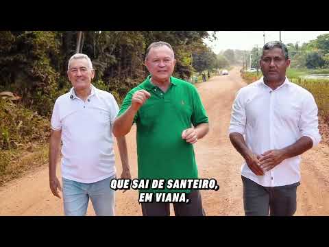 Iniciamos as obras do entroncamento da MA-006 à MA-216, de Viana a Pedro do Rosário