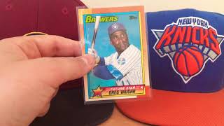 Greg Vaughn Rookie Card Review!
