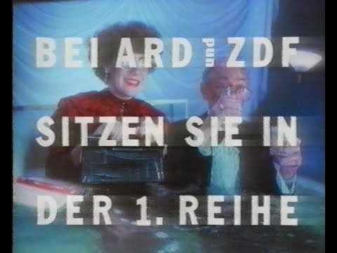 ZDF 17.01.1989 - ZDF Programmhinweis und Beginn des heute journal