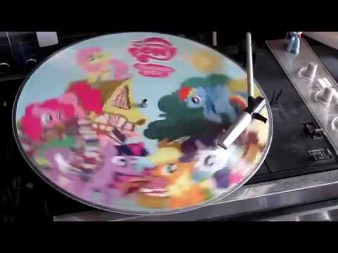 My Little Pony - Magical Friendship Tour - Vinyl Record Picture Disc Celestia (Full)