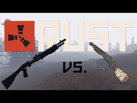 Rust: New SPAS-12 VS. Pump Shotgun | Test