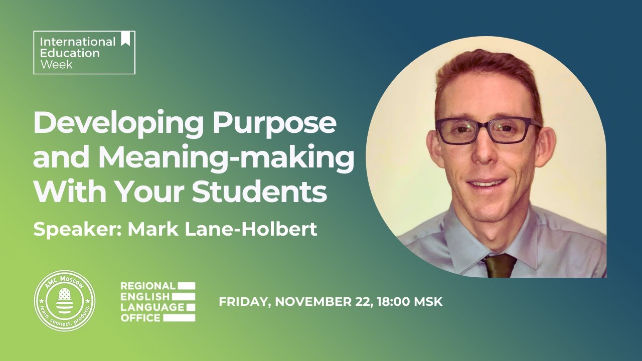 Developing Purpose and Meaning-making With Your Students | IEW2024