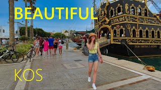 KOS GREECE 2025 🇬🇷 🔴 NEW island for vacation in Greece [4K UHD]