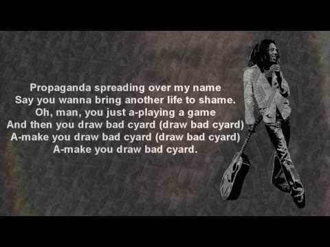 Bob Marley - Bad Card (w/Lyrics)