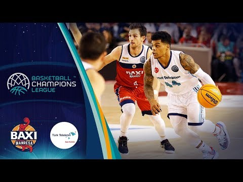 Baxi Manresa v Türk Telekom - Full Game - Basketball Champions League 2019-20