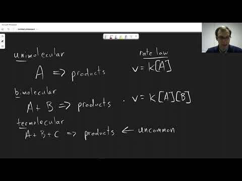 Chapter 29: Rate Laws for Elementary Steps | CHM 307 | 137