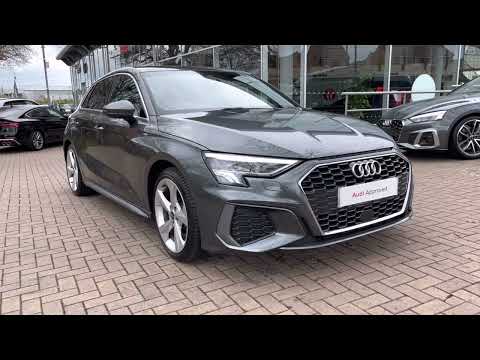 Approved Used Audi A3 Sportback S line 35 TFSI 150 PS S tronic at Stafford Audi.